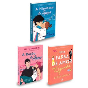 Imagem de kit Sucessos doTikTok - Hipótese do Amor+Razão do Amor+ Uma farsa de A