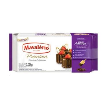 Imagem de Cobertura Premium Mavalerio Barra 1,01kg M Amargo - Mavalério