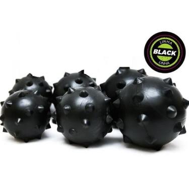 Imagem de Brinquedo Mordedor Maciço - Bolinha Black Cravo 75 - 01 Unid. - 2D PET