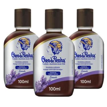 Imagem de Óleo de Peroba King 100ml Conserva Limpa e Renova Madeiras Lavanda ou 