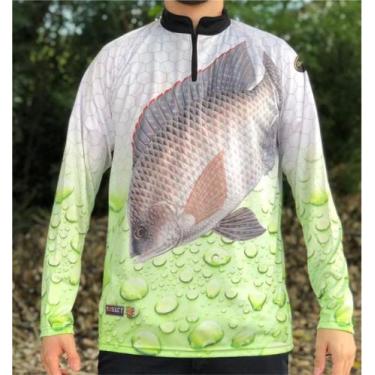 Imagem de Camiseta de Pesca Tilapia Lux - FPS 50 + UV - Ref. 104 - Masculina - R