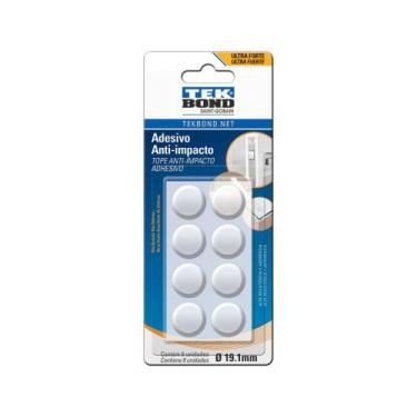 Imagem de Batente Protetor Tekbond Redondo B M 19,1Mm 08Pcs Blister