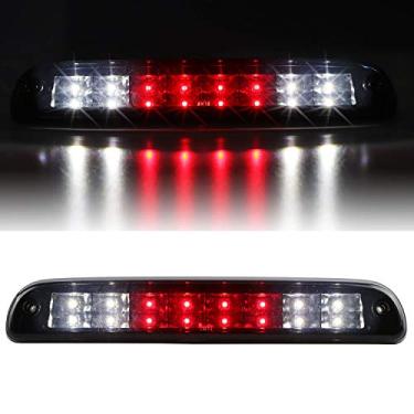 Imagem de Sanzitop 3ª lâmpada de carga de luz de freio LED adequada para Ford F-250 SD F-350 SD F-450 SD F-550 SD, 93-11 Ford Ranger, 95-03 Mazda B2300 B400, 01-05 Ford Explorer Sport Trac (lente preta fumaça)