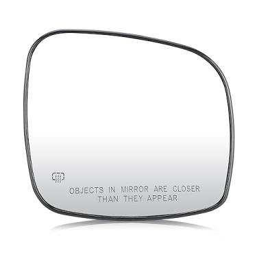 Imagem de Substituição de vidro do espelho lateral do passageiro para Chrysler Town & Country 2008-2016, Dodge Grand Caravan 2008-2020, RAM CV 2012-2015, Volkswagen Routan 2009-2014 Substituição do espelho aquecido direito 68026176AB