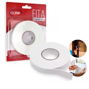 Imagem de Fita Adesiva Dupla Face Com Espuma 2,7m Para Colar e Fixar Objetos - C