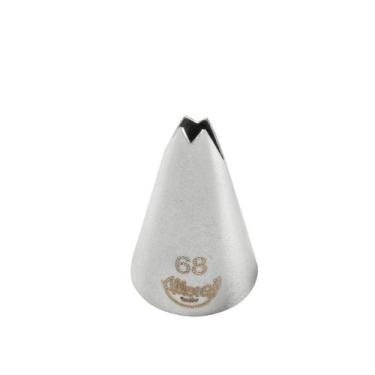 Imagem de Bicos Para Confeitar - Folha - Aço Inox - Nº68  - 1 unidade - Cromus L