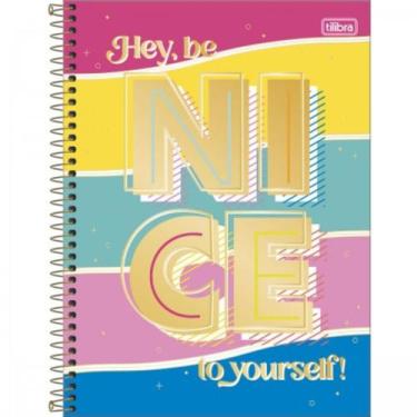 Imagem de Caderno De 10 Materias Be Nice 160f Cd - Tilibra