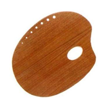 Imagem de Paleta Oval Pintura Profissional Trident 31x40cm 12402