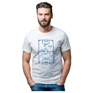 Imagem de Camiseta Tríplice Coroa Raposa 2003 - Novomanto, Branco, G
