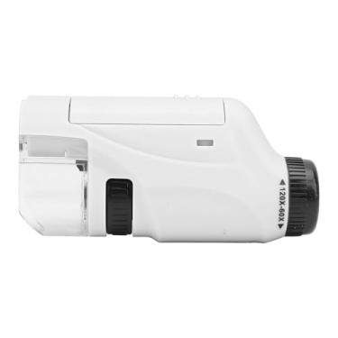 Imagem de Microscópio Portátil Infantil, Mini Microscópio Alimentado por Bateria Adequado para Alunos do Ensino Médio e Atividades Científicas Ao Ar Livre, Com óptica de Alta Definição e