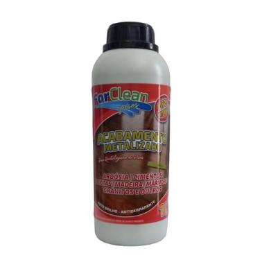 Imagem de Para Piso de Tacos - Resina Brilho Metalizado. 1 Litro - For Clean Pis