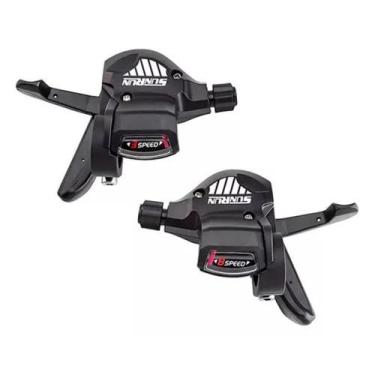 Imagem de Alavanca Passador Rapid-fire Bike 24v 3x8v Marcha Cambio 8v - SUNRUN, 
