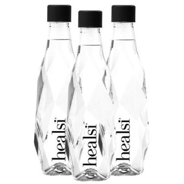 Imagem de kit 3 ÁGUA PORTUGUESA HEALSI CRISTAL NATURAL - SEM GÁS 500ml