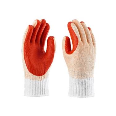 Imagem de Luva Malha Emborrachada Epi Construção - 1 Par - MIXJAM