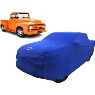 Imagem de Capa Anti Risco Para Camionete Ford F1 F100 1957 à 1960 - Mz, Azul