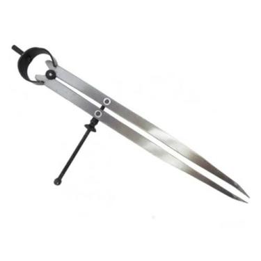 Imagem de Compasso Reto De Ponta 8 Polegada Aço Carbono- Eda - Excelent