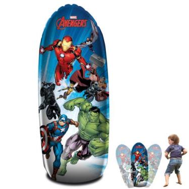 Imagem de Vingadores Teimoso João Bobo Hulk Homem Ferro Boneco Gigante - Etitoys