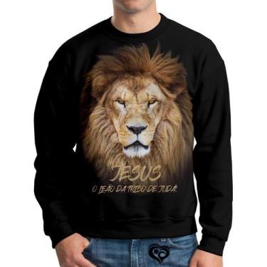 Imagem de Moletom Jesus Adulto Gospel criativa UNISSEX blusa casaco - Alemark, M