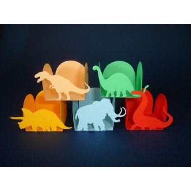 Imagem de 100 Forminha De Doce Dinossauros - Forma  - Shape Festas