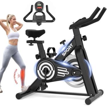Imagem de LucZeng Bicicleta Ergométrica Spinning, Bicicleta Spinning de exercício interior de baixo nível de ruído Para Exercícios Em Casa Academia Fitness Treinamento