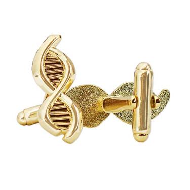 Imagem de Abotoaduras de DNA EvolveFISH – [Dourado] [1" de largura]