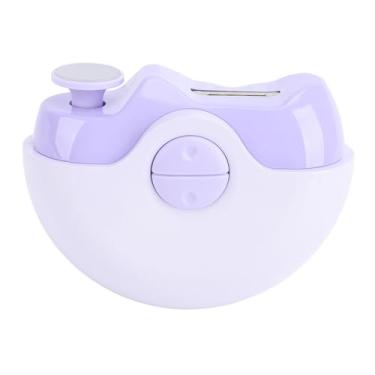 Imagem de Cortador de Unhas Automático, Cortador de Unhas Elétrico Com Cabeça Dupla de 2 Velocidades, ABS e Cortador de Unhas de Aço Inoxidável, Recarregável por USB para Bebês, CriançAs,