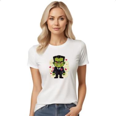 Imagem de Camiseta Baby Look Noivo Frankenstein - Alearts, P