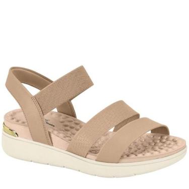 Imagem de Sandalia Ortopédica Feminina Confortável Modare 7151.119, Bege, 38