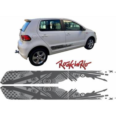 Imagem de Kit Faixa Lateral Gol Saveiro Fox Rock In Rio 2015/2016 - Resitank