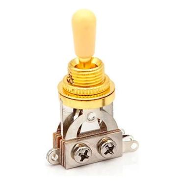 Imagem de Chave para guitarra lp 3 posições - dourada/bege 1293 - RONSANI