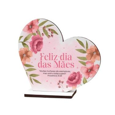 Imagem de Coração 30 Lembrancinhas Mensagem Presente Encantador Mães - R9 Decor,