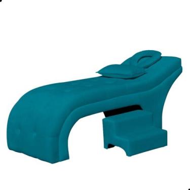 Imagem de Maca Estofada Estética Botonê 80 cm Sobrancelha Cilios - Fina Mobília,