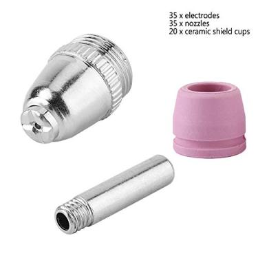 Imagem de Eletrodos, Bicos, Kit de Xícaras Com Peças de Reposição para Cortador de Plasma
