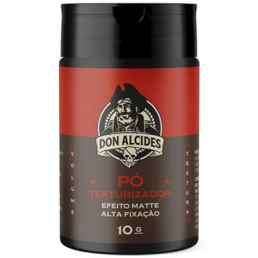 Imagem de Pomada em Pó Texturizador Efeito Matte Alta Fixação Barba Negra 10g Don Alcides