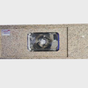 Imagem de Pia de Cozinha Granito 180cm Santa Cecilia Master Cuba Simples