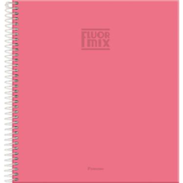 Imagem de Caderno Universitário Fluor Mix Soft 96 Folhas Foroni Pautado