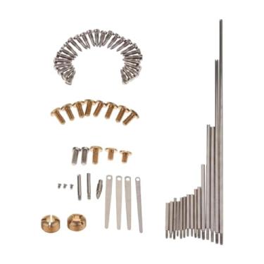 Imagem de Dynwave Alto Sax Reparo Kit Partes do instrumento Metal Alto Sax Repair Kit de Manutenção para Woodwind Substituição de acessórios para instrumentos