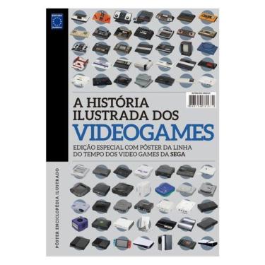 Imagem de Superpôster A História Ilustrada Dos Videogames - Linha Do Tempo Sega