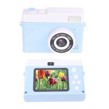 Imagem de Câmera retrô Digital Screen IPS 1080p Câmera de Vídeo Compacta para Meninos Meninos de 3 a 12 Anos (Azul)