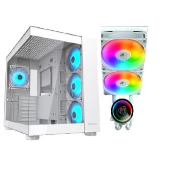 Imagem de Gabinete Gamer Fv150  Watercooler 240 White - Cougar
