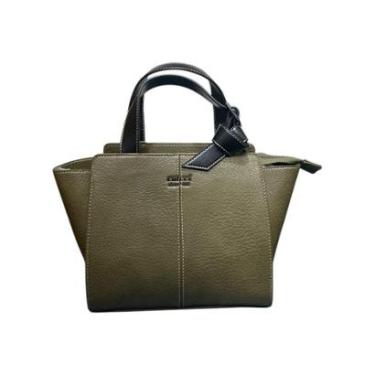 Imagem de Bolsa Feminina Colcci Tote Belt Alça Dupla Media Verde-Feminino