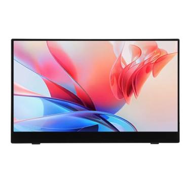Imagem de Laptop Segundo Monitor Externo, 13.3in Portátil 4K USB C HDR Gaming Screen Com Alto-falante, para OX TFT-LCD Panel, Ideal para Trabalho Remoto, Viagens, Escritório Em Casa e