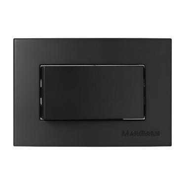 Imagem de Interruptor Para Moveis Simples Preto Clean 10A Margirius