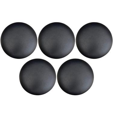 Imagem de Kit 05 Assentos Redondo Preto 30 Cm