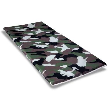 Imagem de Colchonete Solteiro D20 Color Multiuso Viagem Camping (88x188x4) - Orthoflex