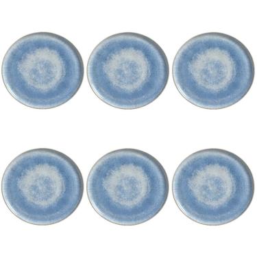 Imagem de Conjunto De Pratos Rasos 06 Peças Bio Wave Porto Brasil