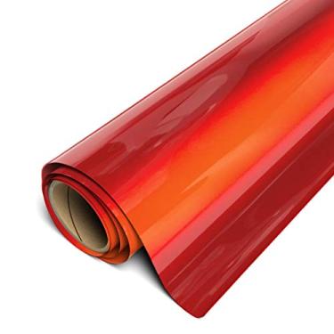 Imagem de Siser EasyWeed HTV Rolo de 30 cm x 9 metros - Vinil de transferência de calor para ferro, Electric Red, 1