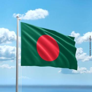 Imagem de Bandeira de Bangladesh em Poliéster - Presente-Brinde