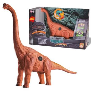 Imagem de Brinquedo Articulado Dino Braquiossauro Em Vinil Linha Dino Park Com S