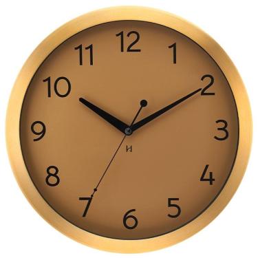 Imagem de Relógio De Parede Herweg Ref: 6735-029 Alumínio Dourado